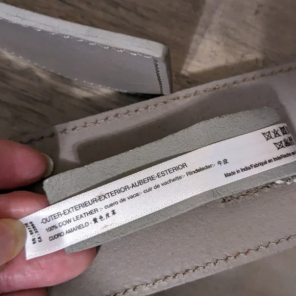 Free people belt new women's m/l cowhide large buckle nwot - Picture 8 of 11